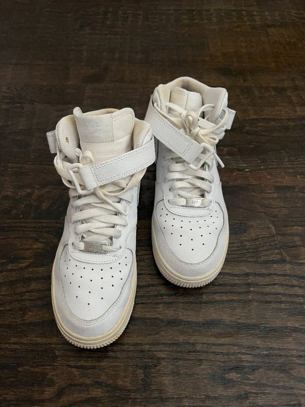 Nike Air Force 1 Mid Triple White Women's 7